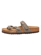 Sandały damskie - Birkenstock Japonki "Mayari" w kolorze szarym - miniaturka - grafika 1