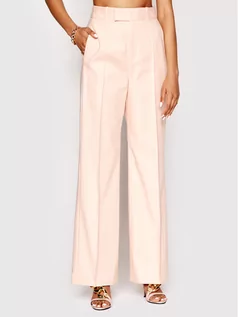 Spodnie damskie - Ted Baker Spodnie materiałowe Kaisat 259980 Różowy Regular Fit - grafika 1
