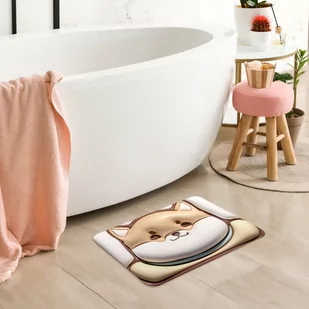 Mata łazienkowa 3D Antypoślizgowa Chłonna Magic 09 - Dywaniki łazienkowe - miniaturka - grafika 3