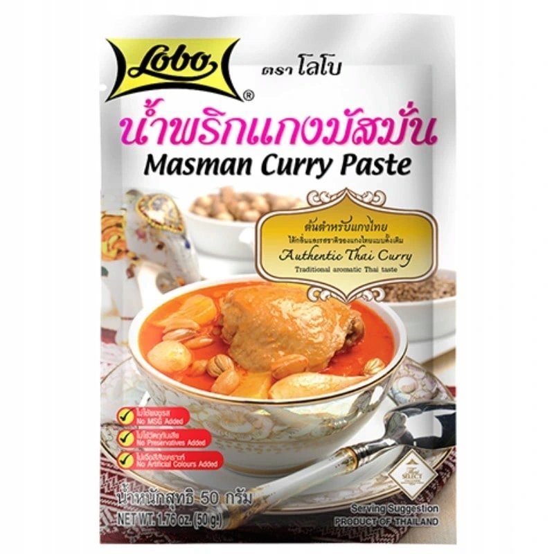 PASTA MASMAN CURRY LOBO TAJLANDIA 50G ORIENTALNE