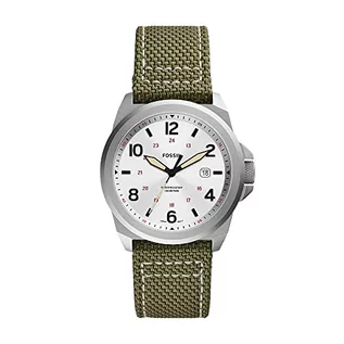 Paski - FOSSIL Casual Watch FS5918, Silver, One Size, pasek - grafika 1