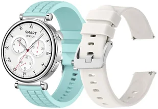 GlacierX Ivy GX-I243 Zielony, Biały - Smartwatch - miniaturka - grafika 1