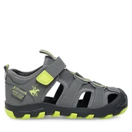 Buty dla chłopców - Sandały Beverly Hills Polo Club 13CJJY7 Szary - miniaturka - grafika 1