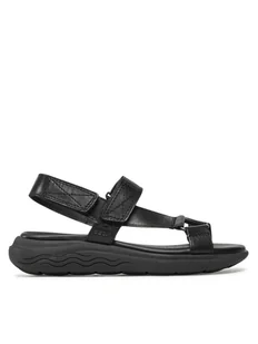 Geox Sandały D Spherica Ec5w A D25ADA 00043 C9999 Czarny - Sandały damskie - miniaturka - grafika 1