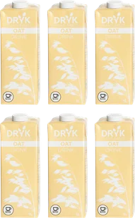 Zestaw napojów owsianych Dryk 1 l 6 szt (ZES15745000506184) - Napoje roślinne - miniaturka - grafika 1
