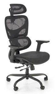 Fotel biurowy, krzesło biurowe Elior Fotel Obrotowy Czarny Nowoczesny E6-T96 - Fotele i krzesła biurowe Fotel biurowy, krzesło biurowe Elior Fotel Obrotowy Czarny Nowoczesny E6-T96 - Fotele i krzesła biurowe - miniaturka - grafika 1