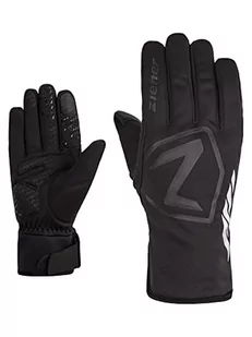 Ziener Męskie rękawiczki rowerowe DAQUA, zimowe | wodoszczelne, Soft-Shell, wyściełane, czarne, 6,5 - Rękawiczki - miniaturka - grafika 1