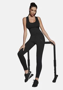 Legginsy MOVEMENT z przeszyciami na kolanach i kieszeniami, Bas Bleu - Legginsy Legginsy MOVEMENT z przeszyciami na kolanach i kieszeniami, Bas Bleu - Legginsy - miniaturka - grafika 1