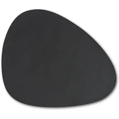 Obrusy i serwetki - Zeller Podkładka na stół ze skóry syntetycznej 34 x 42 cm czarny 27053z - miniaturka - grafika 1