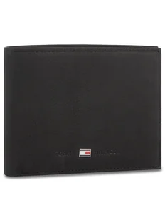 Tommy Hilfiger Duży Portfel Męski Johnson Cc And Coin Pocket AM0AM82565/AM0AM00659 Czarny - Portfele - miniaturka - grafika 1