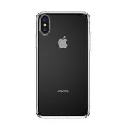 Etui i futerały do telefonów - Baseus Simplicity żelowe etui pokrowiec z zatyczką na port ładowania iPhone XS / X przezroczysty - miniaturka - grafika 1