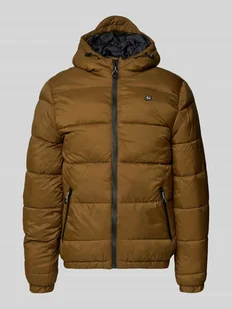 Kurtka pikowana z kieszeniami zapinanymi na zamek błyskawiczny - Kurtki męskie - miniaturka - grafika 1