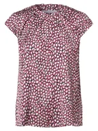 Koszule damskie - Betty & Co - Bluzka damska, wielokolorowy|wyrazisty róż - miniaturka - grafika 1