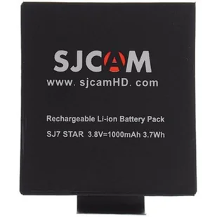 SJCAM SJCAM Akumulator SJCAM SJ7 Star Czarny 0000002101 - Ładowarki i akumulatory - miniaturka - grafika 1