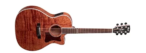 Cort GA5F-FMH - Gitara elektroakustyczna serii Grand Regal - Naturalne, otwarte pory