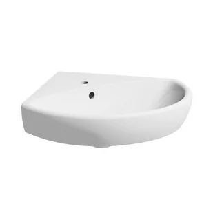 Umywalka Geberit Selnova 50 cm narożna 501.050.00.5 - Postumenty i półpostumenty do umywalek - miniaturka - grafika 1