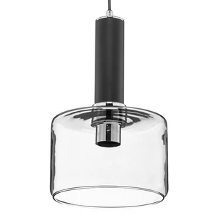 Lampa wisząca Viva, dym/czarna/chromowa 1-punktowa - Lampy sufitowe - miniaturka - grafika 3