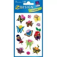 Przybory szkolne - Avery Dennison Zweckform Naklejki - Motyle i kwiaty - miniaturka - grafika 1