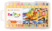 Przybory szkolne - MUNGYO Pastele olejne miękkie wysuwane 12szt) - miniaturka - grafika 1