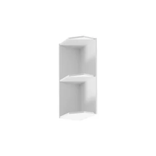 Szafka Górna Wisząca Narożna Otwarta G25PZ Lewa Royal Gała Meble Biały - Szafki kuchenne - miniaturka - grafika 1