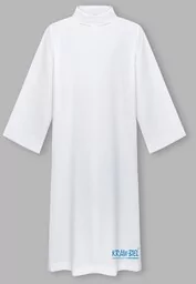 Alba gładka lektorska z golfem - Szaty liturgiczne - miniaturka - grafika 1