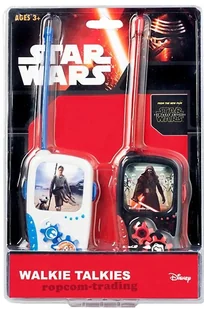 STAR WARS WALKIE TALKIE KRÓTKOFALÓWKI Disney HTI - Zabawki interaktywne dla dzieci STAR WARS WALKIE TALKIE KRÓTKOFALÓWKI Disney HTI - Zabawki interaktywne dla dzieci - miniaturka - grafika 1