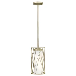 Lampa wisząca Nest - kolor biały, srebrny - HK/NEST/P/A SL - Lampy sufitowe - miniaturka - grafika 1