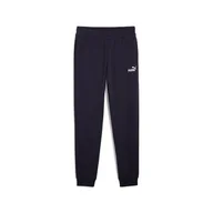 Spodnie męskie - Męskie Spodnie PUMA ESS NO. 1 LOGO SWEATPANTS TR CL 68260816 – Granatowy - miniaturka - grafika 1
