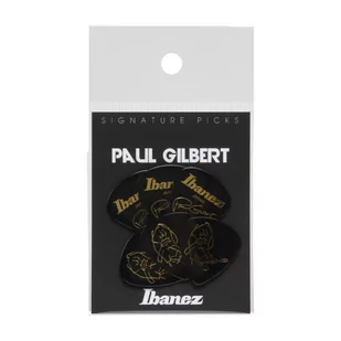 Ibanez B1000PG-BK Zestaw 6 kostek Paul Gilbert Signature Black - Inne akcesoria gitarowe - miniaturka - grafika 1