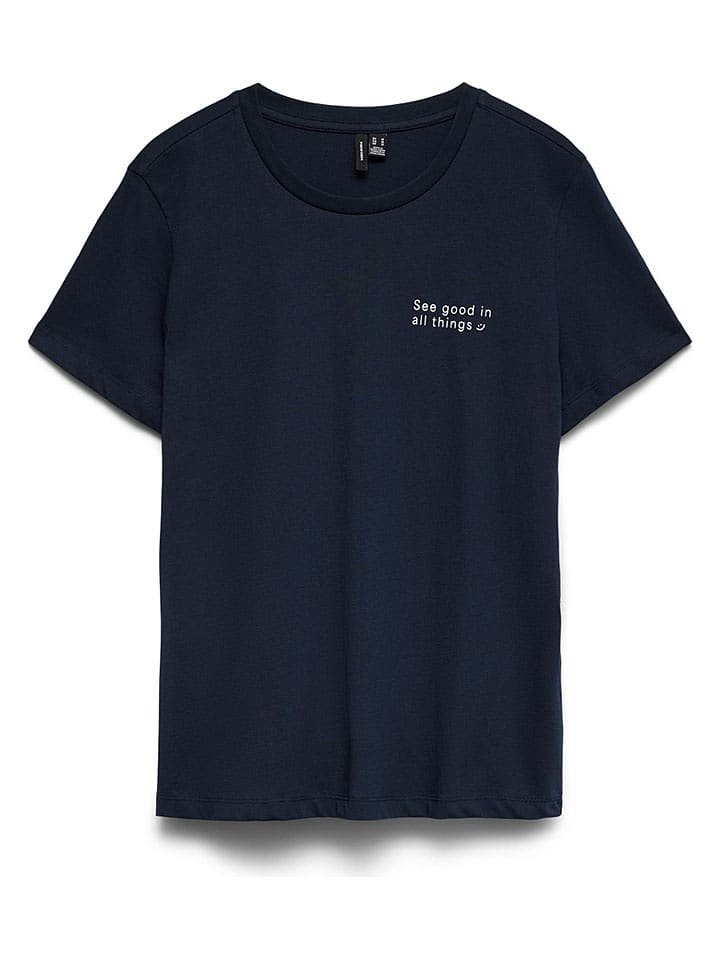 Vero Moda Koszulka w kolorze granatowym