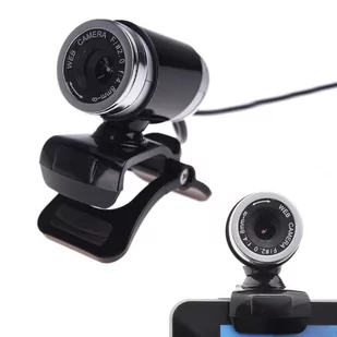 Strado Kamera internetowa WebCam A860 z mikrofonem (Czarna) DNWEBCAMA860 - Kamery internetowe - miniaturka - grafika 1