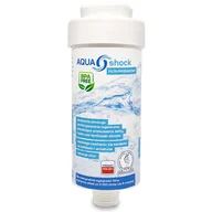 Akcesoria łazienkowe - Filtr wody Prysznicowy Biały AQUA shock - miniaturka - grafika 1