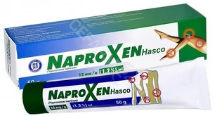 Hasco-Lek Naproxen 1,2 % 50 g - Stawy, mięśnie, kości - miniaturka - grafika 1