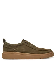 Clarks Półbuty Polden Moc 26180869 Zielony - Półbuty męskie - miniaturka - grafika 1