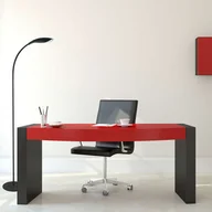 Lampy stojące - LAMPA podłogowa SWAN 306050 Polux stojąca OPRAWA LED 6,5W 3000K z elastyczną główką czarna - miniaturka - grafika 1