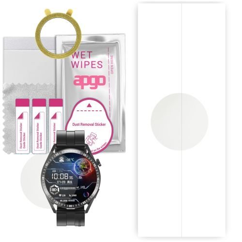 1x folia hydrożelowa MATOWA do Tracer SM6 Opal - apgo Smartwatch Hydrogel MATTE Protection Ochrona na ekran smartwatcha
