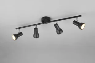 Cantar lampa sufitowa (spot) 4xGU10 czarna R81794032 - Lampy sufitowe - miniaturka - grafika 1