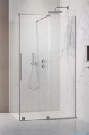 Kabiny prysznicowe - Radaway Furo Kdj Brushed Nickel kabina 100x100cm prawa szczotkowany nikiel 10104522-91-01R/10110480-01-01/10113100-01-01 - miniaturka - grafika 1