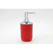 Mydelniczki i dozowniki mydła - Dozownik SIMPLY czerwony - miniaturka - grafika 1