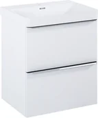 Meble łazienkowe - CAB+WASHBAS SET SOFT MASTERJERO 60 WHITE - miniaturka - grafika 1