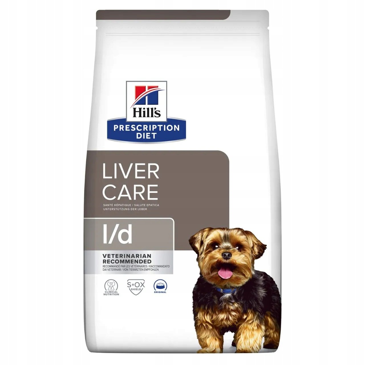 Sucha karma dla psów HILL'S PD Liver l/d, na zaburzenia wątroby 4kg (52742041797)