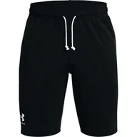 Spodenki męskie - Spodenki męskie Under Armour RIVAL TERRY SHORT black XL - miniaturka - grafika 1