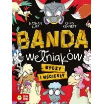 ZIELONA SOWA Byczy i wściekły. Banda wełniaków. Tom 2 - Nathan Luff - Literatura przygodowa - miniaturka - grafika 1
