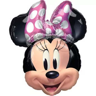 AMSCAN Balon foliowy Myszka Minnie - 53 x 66 cm - 1 szt. 4097901 - Urodziny dziecka - miniaturka - grafika 1