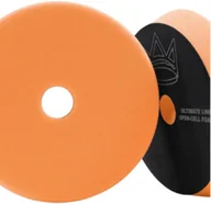 Akcesoria do mycia samochodu - Royal U-PRO Cut orange open cell - Pad polerski twardy, pomarańczowy 80mm - miniaturka - grafika 1