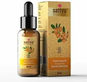 Suplementy naturalne - Organiczny olej arganowy, Sattva, 50 ml - miniaturka - grafika 1