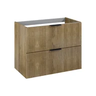 Szafki łazienkowe - Szafka pod umywalkę Nabel 80x45.2x63.5 cm dąb natural Roca - miniaturka - grafika 1