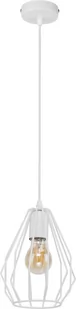 TK Lighting Brylant D18 lampa wisząca 1-punktowa biała 2222 TK2222 - Lampy sufitowe - miniaturka - grafika 1