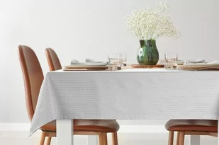 OBRUS FLASH 85X85 CM SREBRNY - Obrusy i serwetki - miniaturka - grafika 1