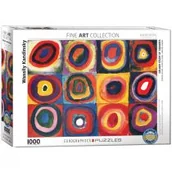 Puzzle - Eurographics Puzzle 1000 Teile - Kandinsky: Farbstudie Quadrate - 01323 von - miniaturka - grafika 1